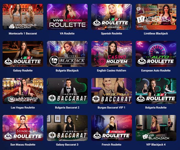 лайв игры vulkan 24